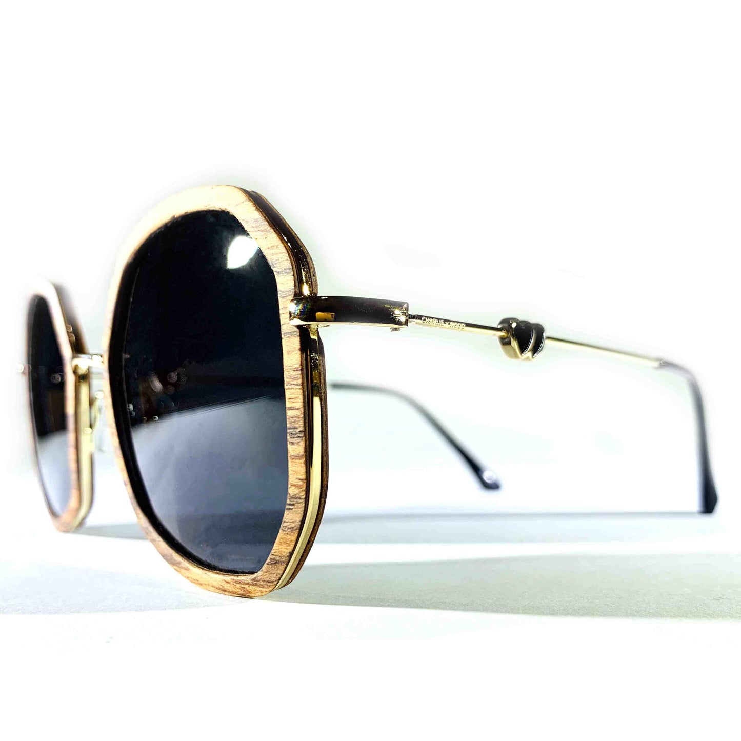 polarized lenses American designers wooden frames