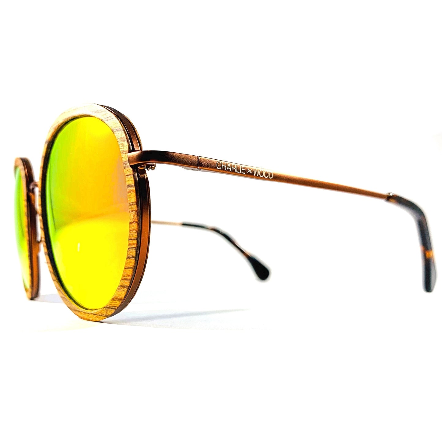 polarized lenses American designers wooden frames