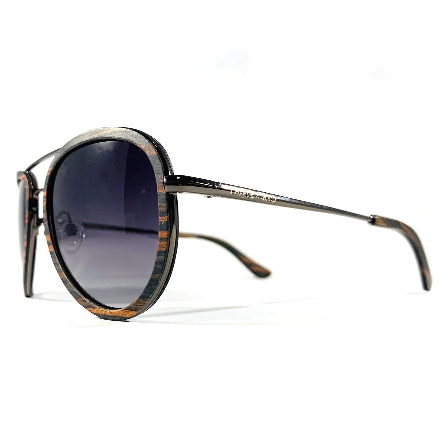 polarized lenses American designers wooden frames