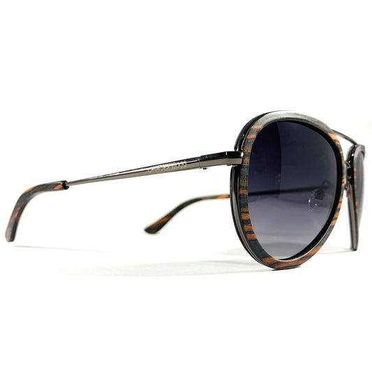 polarized lenses American designers wooden frames