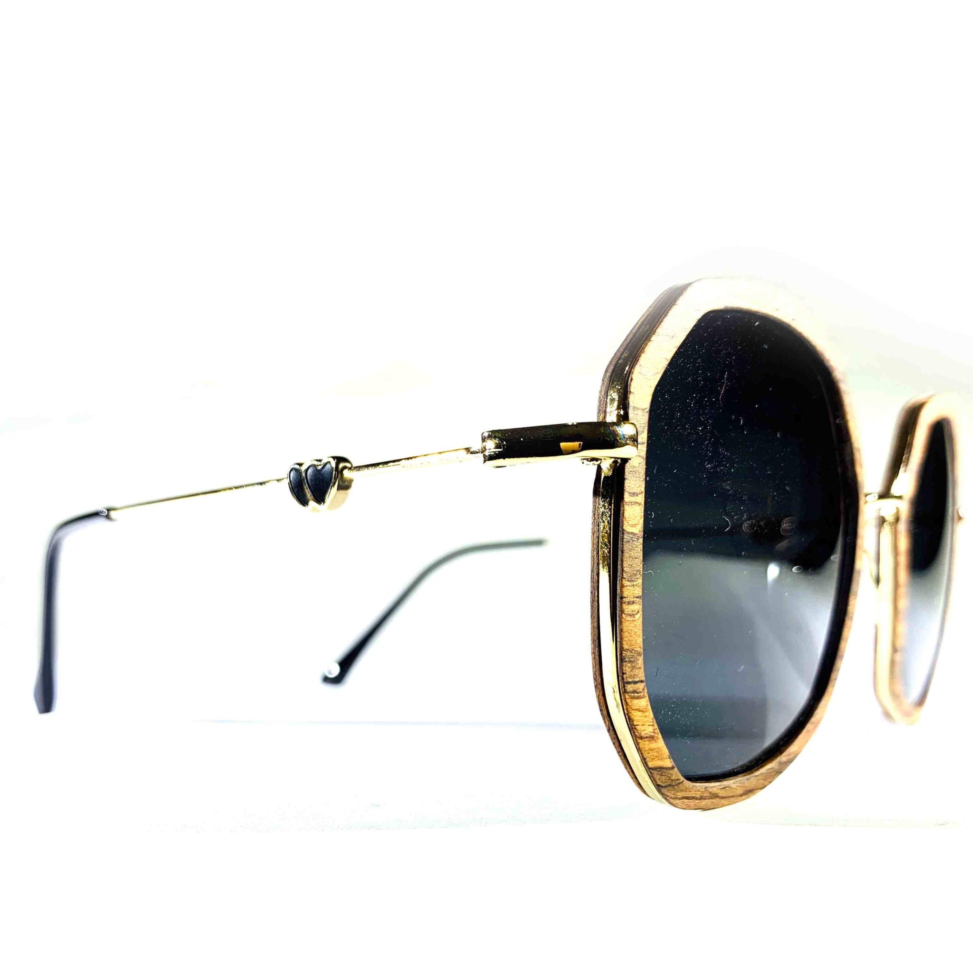 polarized lenses American designers wooden frames