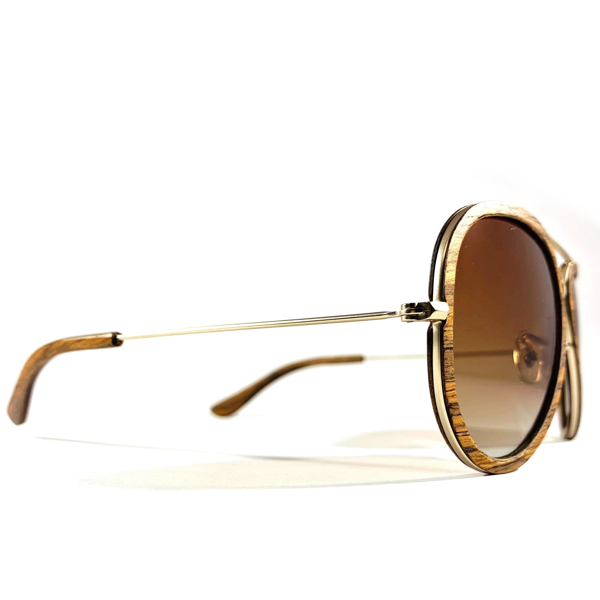 polarized lenses American designers wooden frames